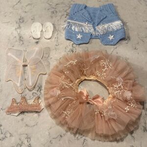 Kids' Blue and Peach Dress-Up Set